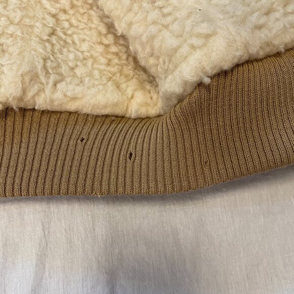 Gender Neutral Thick Wool Lined Leather Jacket - Repp, Ltd. - Picture 9 of 14